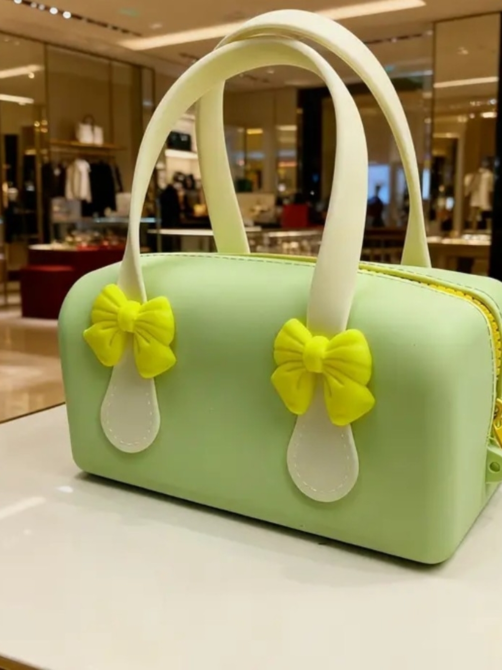 Pastel Green Jelly Baby Bag